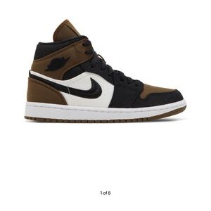 Women’s Air Jordan 1 Mid Olive Toe - 2022